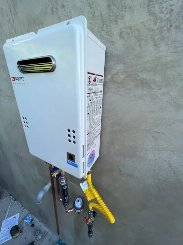 Tankless water heater installation for Arab homes